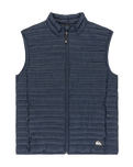 Scaly Gilet in Dark Navy