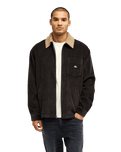 The Quiksilver Mens Sherpa Harrington Jacket in Tarmac
