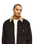 The Quiksilver Mens Sherpa Harrington Jacket in Tarmac