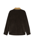 The Quiksilver Mens Sherpa Harrington Jacket in Tarmac