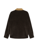 The Quiksilver Mens Sherpa Harrington Jacket in Tarmac