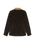 The Quiksilver Mens Sherpa Harrington Jacket in Tarmac