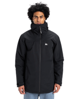 Overcast 3K Parka Jacket in Black