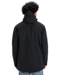 Overcast 3K Parka Jacket in Black
