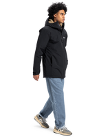 Overcast 3K Parka Jacket in Black