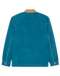 Shaper Pad Jacket in Dark Denim
