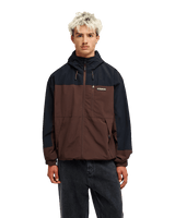 The Quiksilver Mens Ocean Swell 10k Jacket in Java