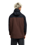 The Quiksilver Mens Ocean Swell 10k Jacket in Java