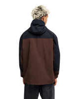 The Quiksilver Mens Ocean Swell 10k Jacket in Java