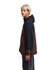 The Quiksilver Mens Ocean Swell 10k Jacket in Java