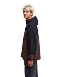 The Quiksilver Mens Ocean Swell 10k Jacket in Java