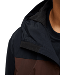 The Quiksilver Mens Ocean Swell 10k Jacket in Java