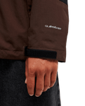 The Quiksilver Mens Ocean Swell 10k Jacket in Java