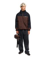 The Quiksilver Mens Ocean Swell 10k Jacket in Java