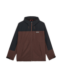 The Quiksilver Mens Ocean Swell 10k Jacket in Java