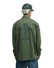The Quiksilver Mens Bob Marley Uprising Jacket in Grape Leaf