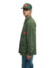 The Quiksilver Mens Bob Marley Uprising Jacket in Grape Leaf
