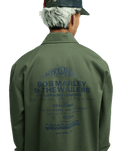 The Quiksilver Mens Bob Marley Uprising Jacket in Grape Leaf