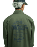The Quiksilver Mens Bob Marley Uprising Jacket in Grape Leaf