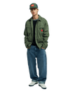 The Quiksilver Mens Bob Marley Uprising Jacket in Grape Leaf
