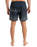 The Quiksilver Mens Surfsilk Scallop Volley Shorts in Dark Navy Tijuana