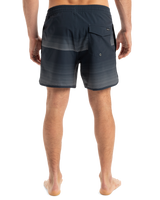 The Quiksilver Mens Surfsilk Scallop Volley Shorts in Dark Navy Tijuana