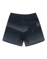 The Quiksilver Mens Surfsilk Scallop Volley Shorts in Dark Navy Tijuana