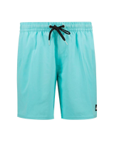 Surfsilk Piped Volley Shorts in Aqua Sky
