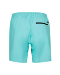 Surfsilk Piped Volley Shorts in Aqua Sky