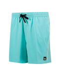 Surfsilk Piped Volley Shorts in Aqua Sky