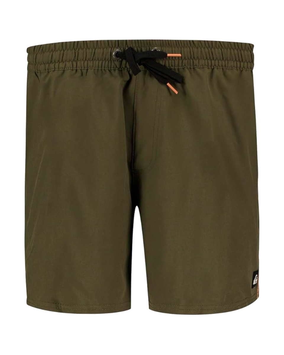 Surfsilk Piped Volley Shorts in Grape Leaf