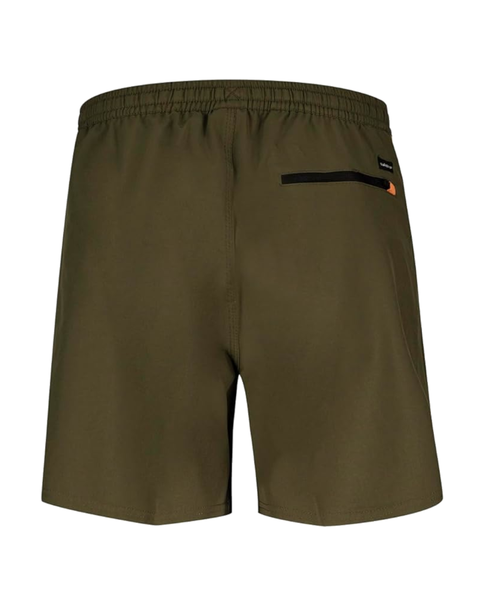 Surfsilk Piped Volley Shorts in Grape Leaf