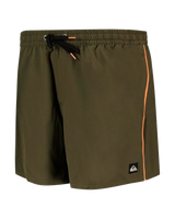 Surfsilk Piped Volley Shorts in Grape Leaf