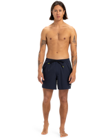 The Quiksilver Mens Surfsilk Piped Volley Shorts in Dark Navy