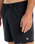 The Quiksilver Mens Surfsilk Solid Volley Shorts in Black