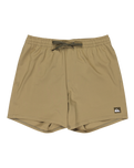 The Quiksilver Mens Surfsilk Solid Volley Shorts in Aloe