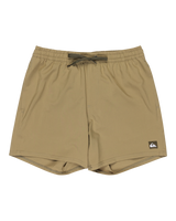 The Quiksilver Mens Surfsilk Solid Volley Shorts in Aloe