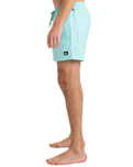 The Quiksilver Mens Everyday Solid Volley Shorts in Aqua Sky