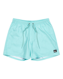 The Quiksilver Mens Everyday Solid Volley Shorts in Aqua Sky