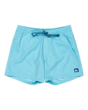 The Quiksilver Mens Everyday Solid Volley Shorts in Milky Blue