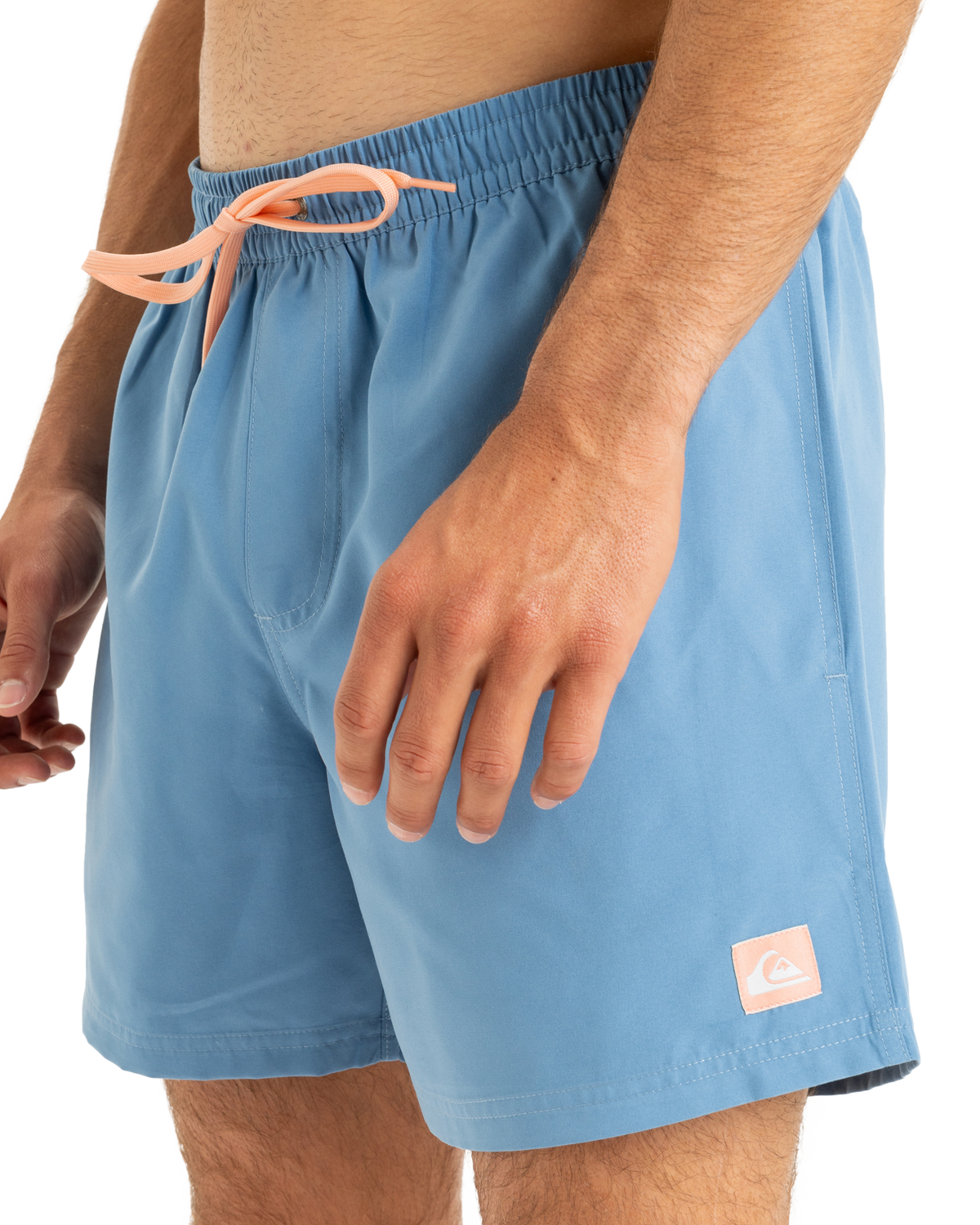 The Quiksilver Mens Everyday Solid Volley Shorts in Coronet Blue