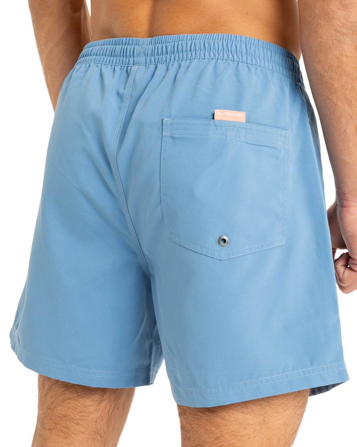 The Quiksilver Mens Everyday Solid Volley Shorts in Coronet Blue