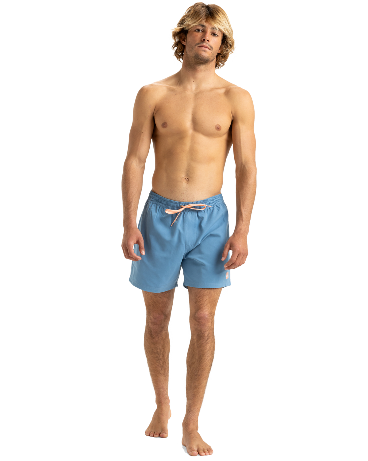 The Quiksilver Mens Everyday Solid Volley Shorts in Coronet Blue