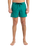 The Quiksilver Mens Everyday Solid Volley Shorts in Teal Green