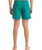 The Quiksilver Mens Everyday Solid Volley Shorts in Teal Green