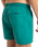 The Quiksilver Mens Everyday Solid Volley Shorts in Teal Green