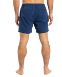 The Quiksilver Mens Everyday Solid Volley Shorts in Estate Blue