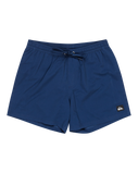 The Quiksilver Mens Everyday Solid Volley Shorts in Estate Blue