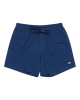 The Quiksilver Mens Everyday Solid Volley Shorts in Estate Blue