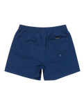 The Quiksilver Mens Everyday Solid Volley Shorts in Estate Blue